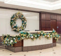 Decoración Navideña Floral para Hoteles