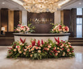 Decoración Floral para Lobby de Hotel